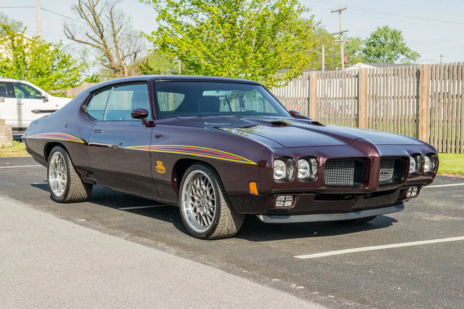 Black Cherry Beast: 1970 Pontiac GTO with 495ci V8 & 6-Speed
