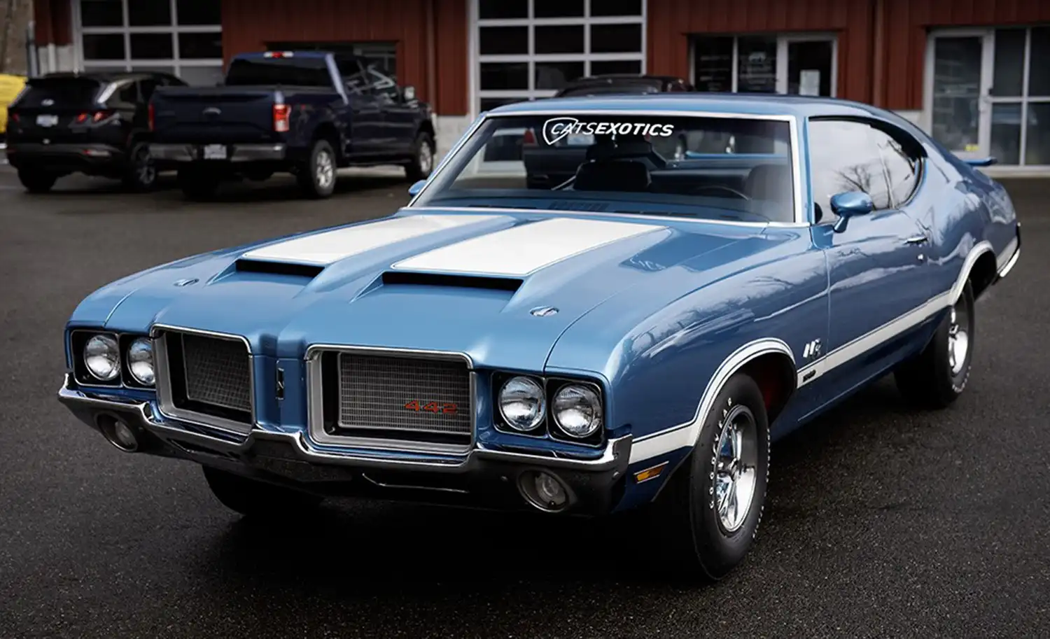 Rare Muscle: The 1972 Oldsmobile Cutlass S 442 W-30 4-Speed