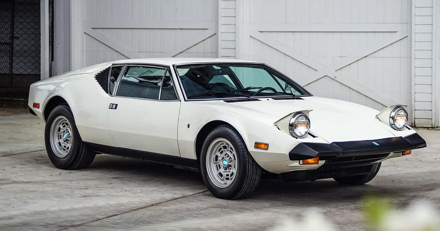 1974 De Tomaso Pantera L: A Ghia-Styled Italian-American Icon