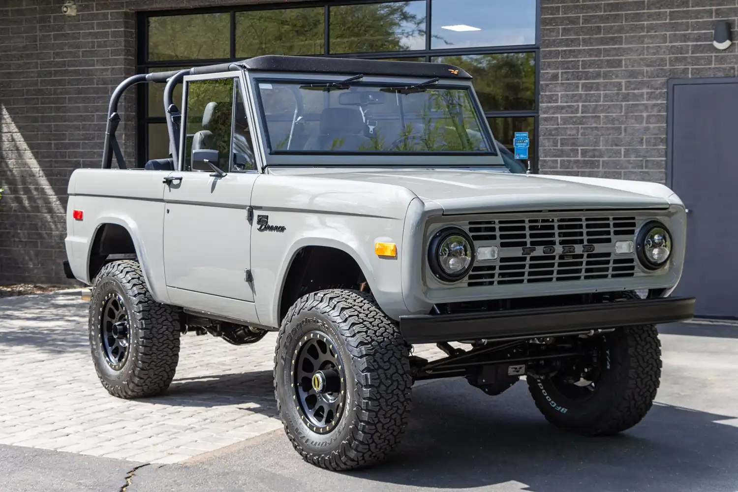 Title Velocity-Built 1974 Ford Bronco: Coyote V8 Power, Arabian Gray Style