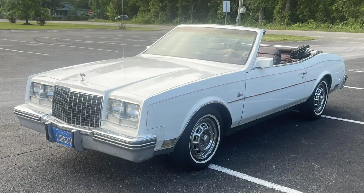 Rare Drop-Top: 1983 Buick Riviera Convertible V8 Rare Drop-Top: 1983 Buick Riviera Convertible V8