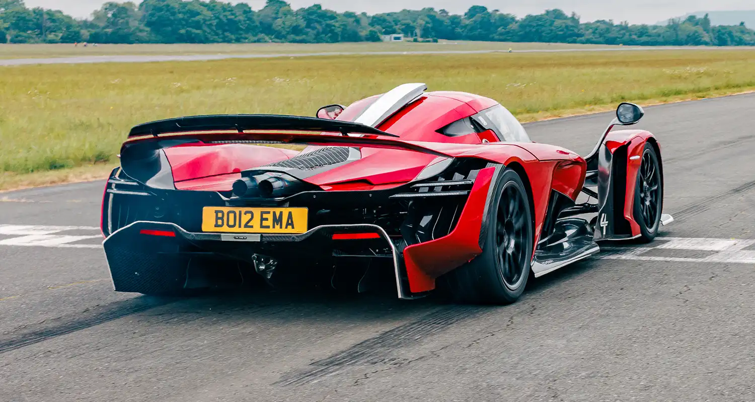 Praga Bohema Supercar Top Gear Track