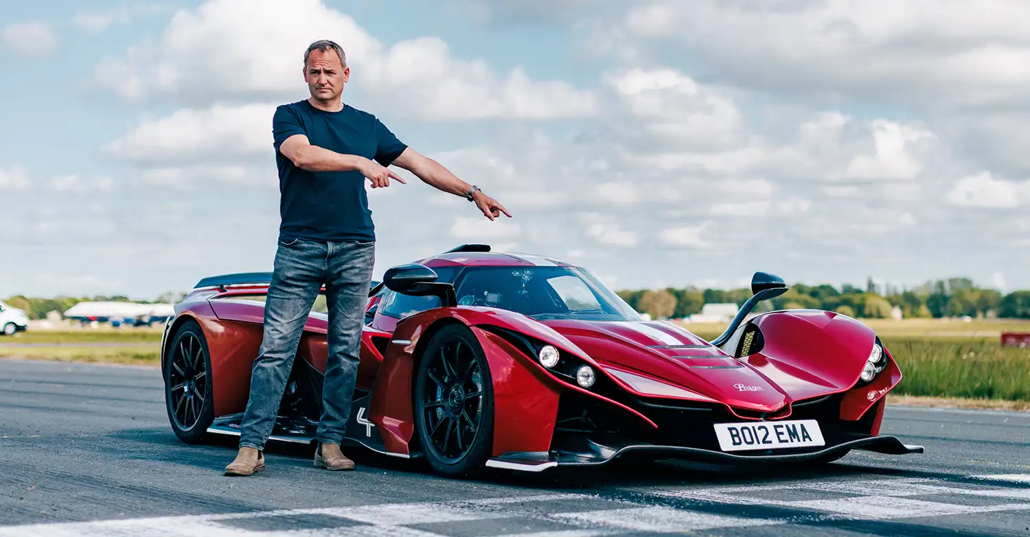 Praga Bohema Supercar Top Gear Track