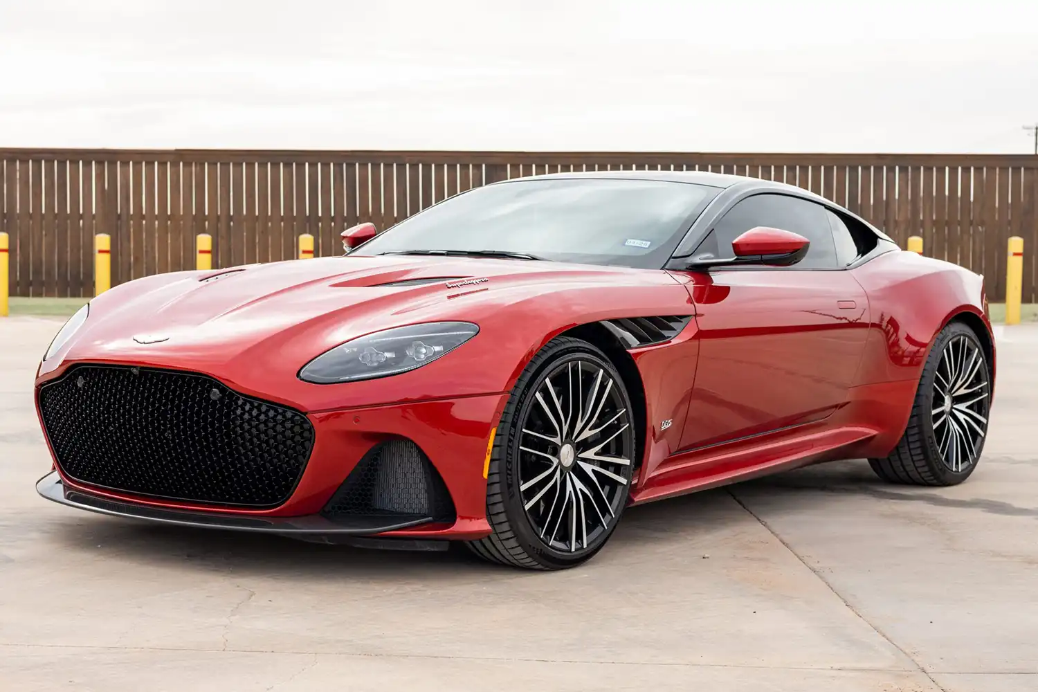 2019 Aston Martin DBS Superleggera: Twin-Turbo V12 Power in Hyper Red