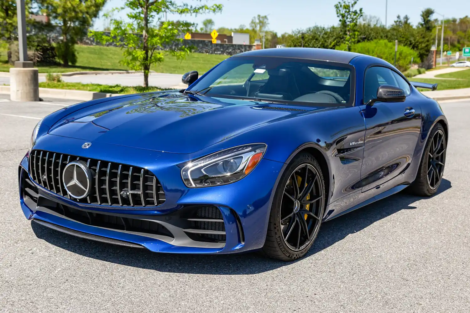 Brilliant Blue Beast: 2019 Mercedes-AMG GT R with Carbon Fiber
