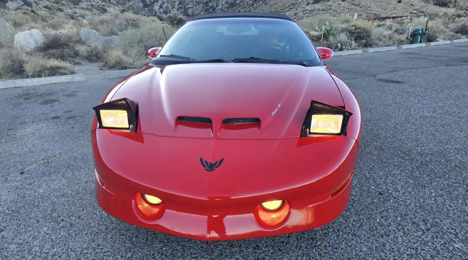 Bright Red Thrill: 1997 Pontiac Firebird Trans Am WS6 Convertible