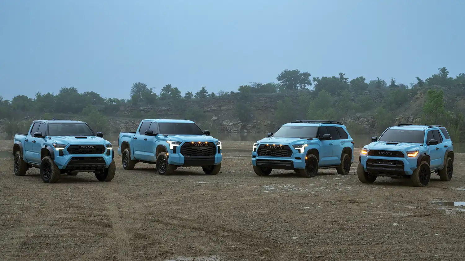 Toyota’s 2026 TRD Pro Lineup Rides the “Wave Maker” Color Trend
