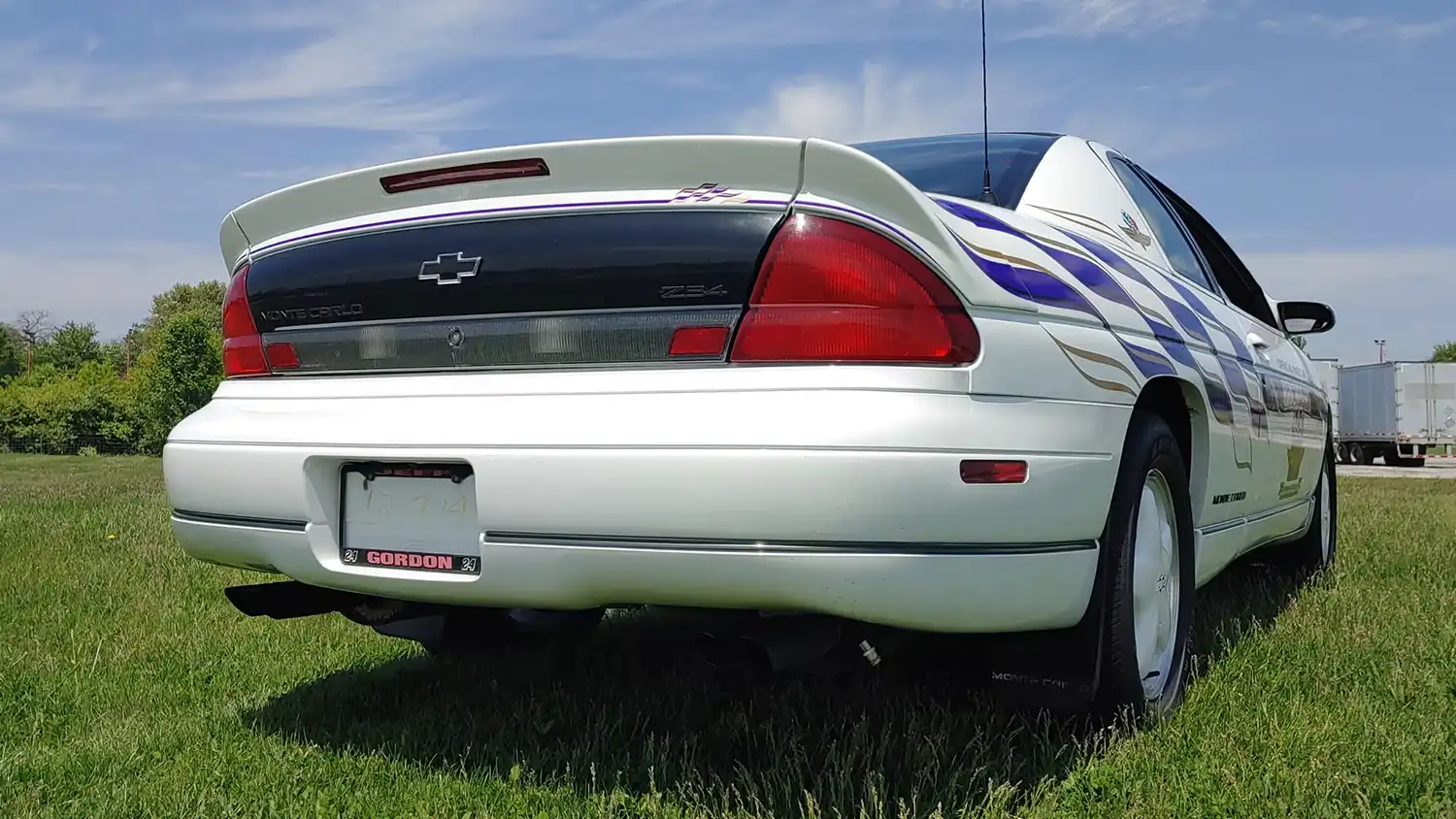 Jeff Gordon Signed 1995 Chevrolet Monte Carlo Brickyard Edition Pace Car