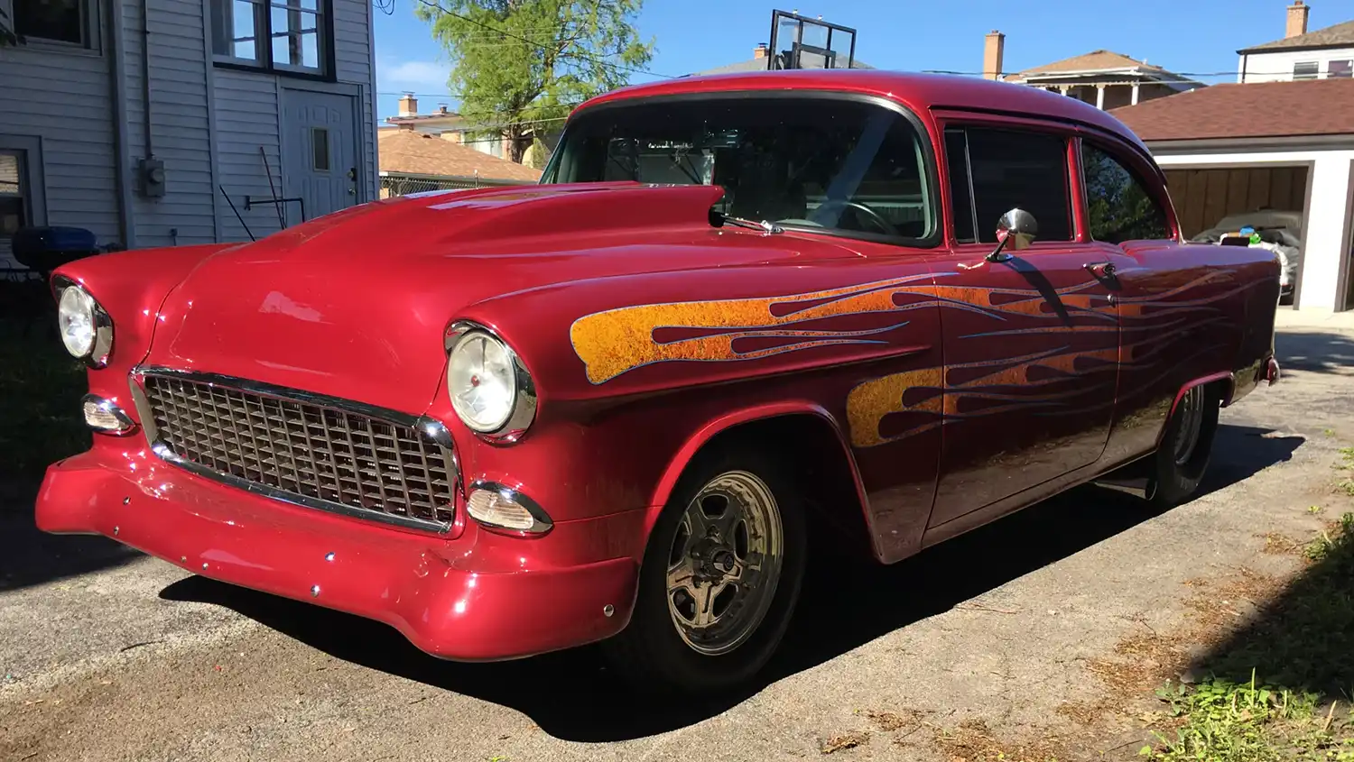 1955 Chevrolet 150 with 350 V-8 Power and Frame-Off Restoration