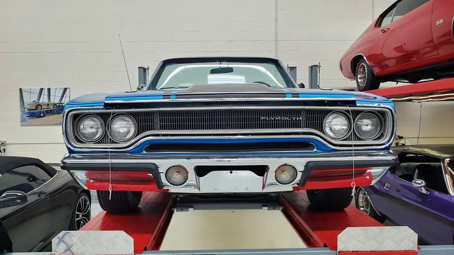 Rare Roar: The Rotisserie-Restored 1970 Plymouth Road Runner Convertible 4-Speed