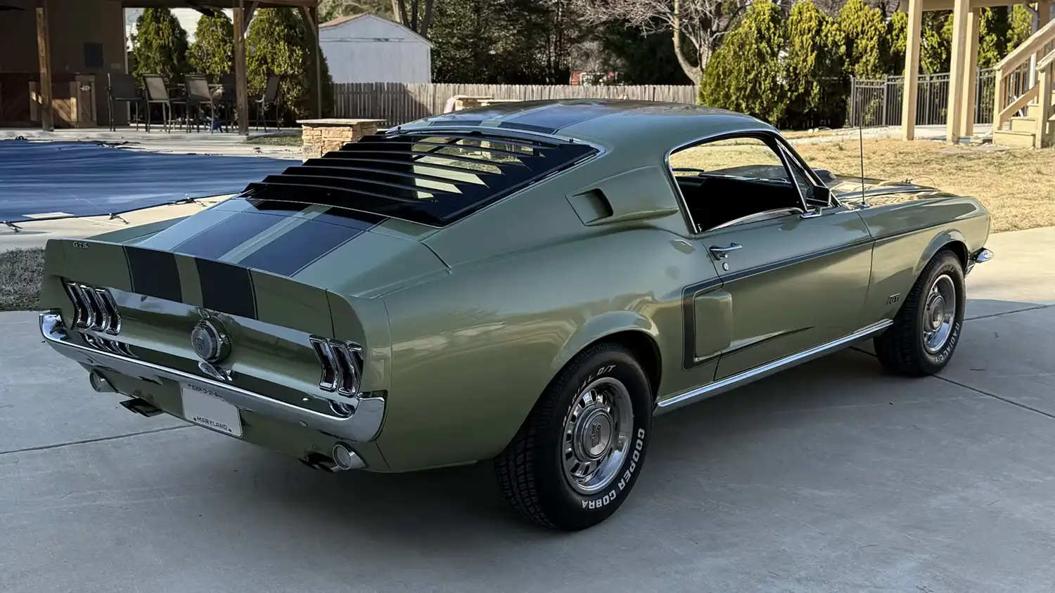 1968 Ford Mustang GT Fastback: Lime Gold Muscle with 390 Power