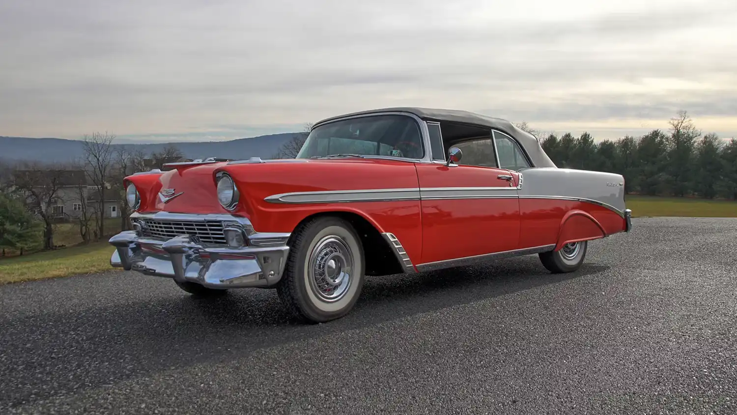 The Dazzling 1956 Chevrolet Bel Air Convertible: A Mid-Century Dream