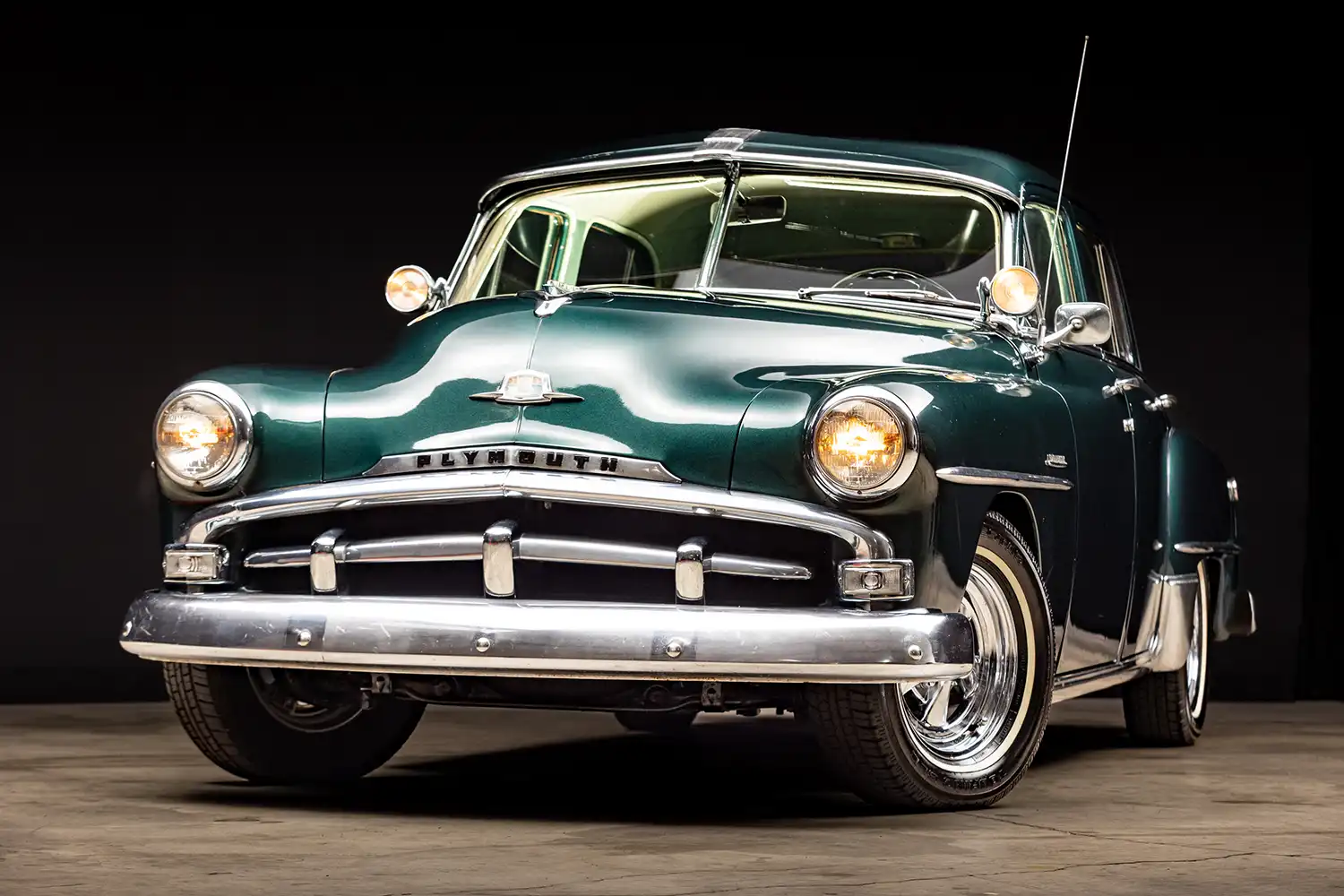 Green Machine: The Restored 1951 Plymouth Cranbrook Sedan