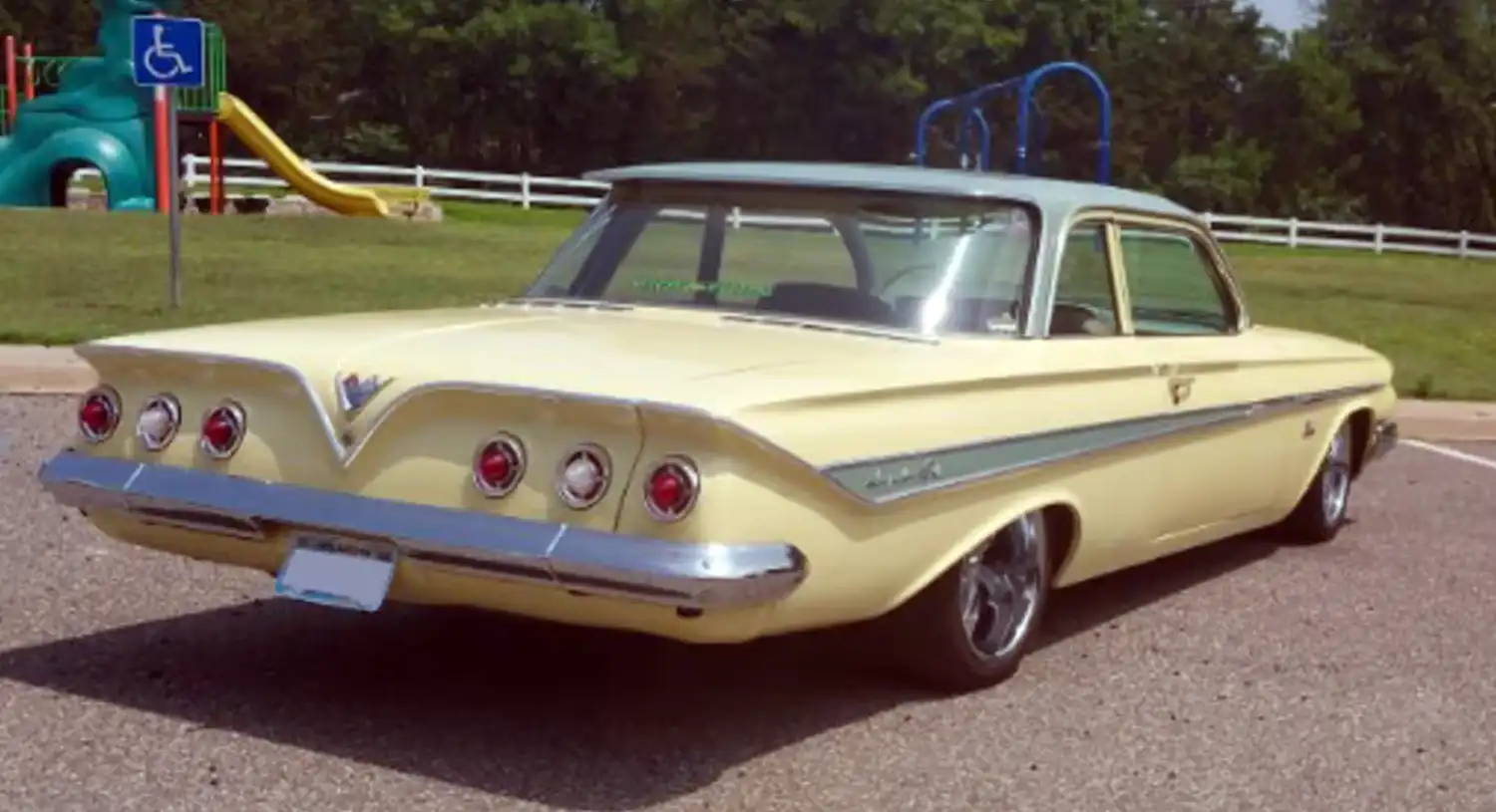 1961 Chevrolet Impala Coupe with 396 CI V8 and Custom Frame-Off Restoration