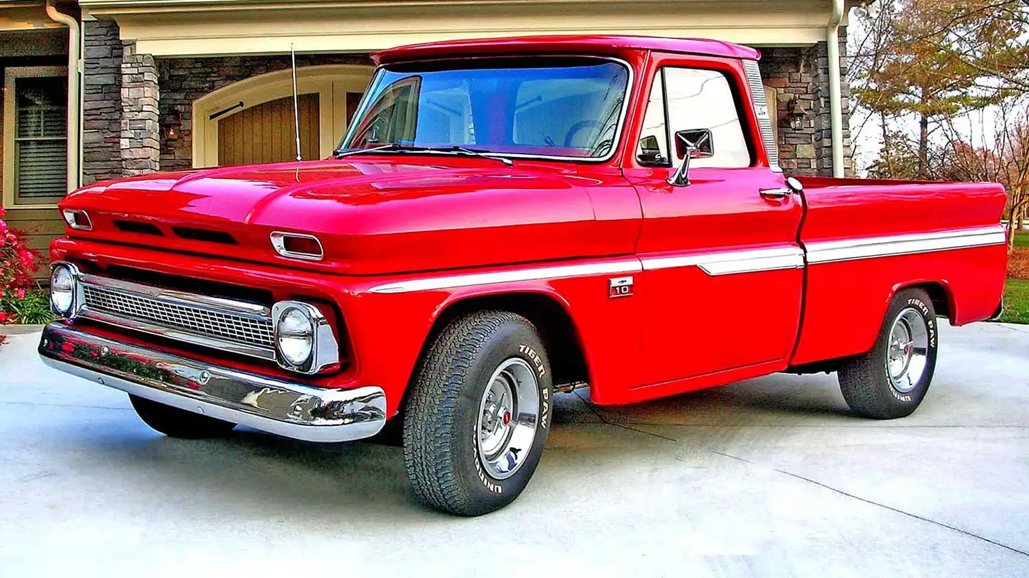Red Hot Classic: The 1966 Chevrolet C10 Pickup V8 Power