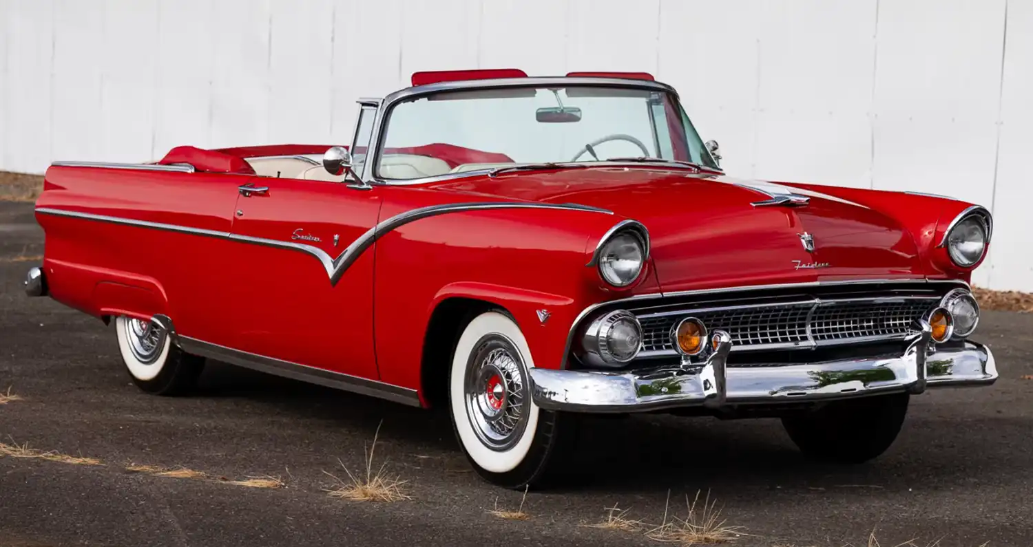 America’s Golden Era: The 1955 Ford Fairlane Sunliner