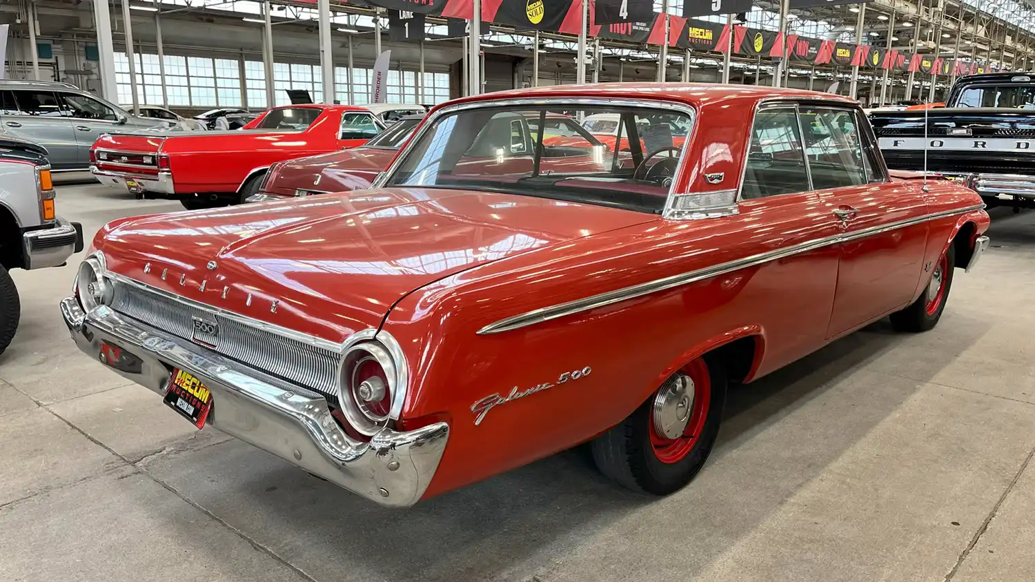 Red Hot Hardtop: 1962 Ford Galaxie with 390 V8 and 4-Speed