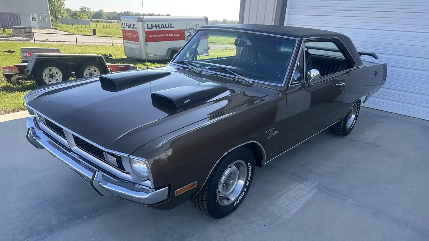 Golden Muscle: 1971 Dodge Dart Swinger with Rebuilt 360 V-8