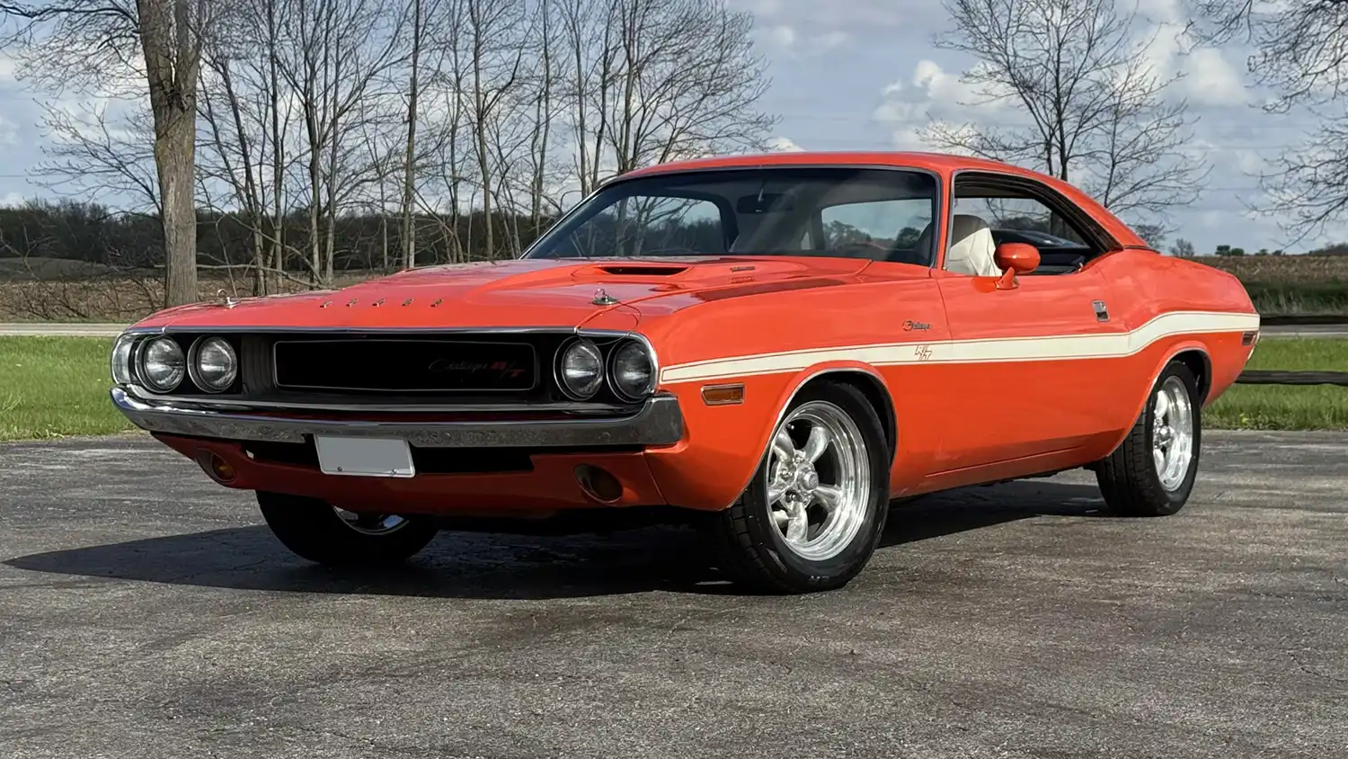 Untamed Orange: 1970 Dodge Challenger R/T with Potent 383 V-8 Untamed Orange: 1970 Dodge Challenger R/T with Potent 383 V-8