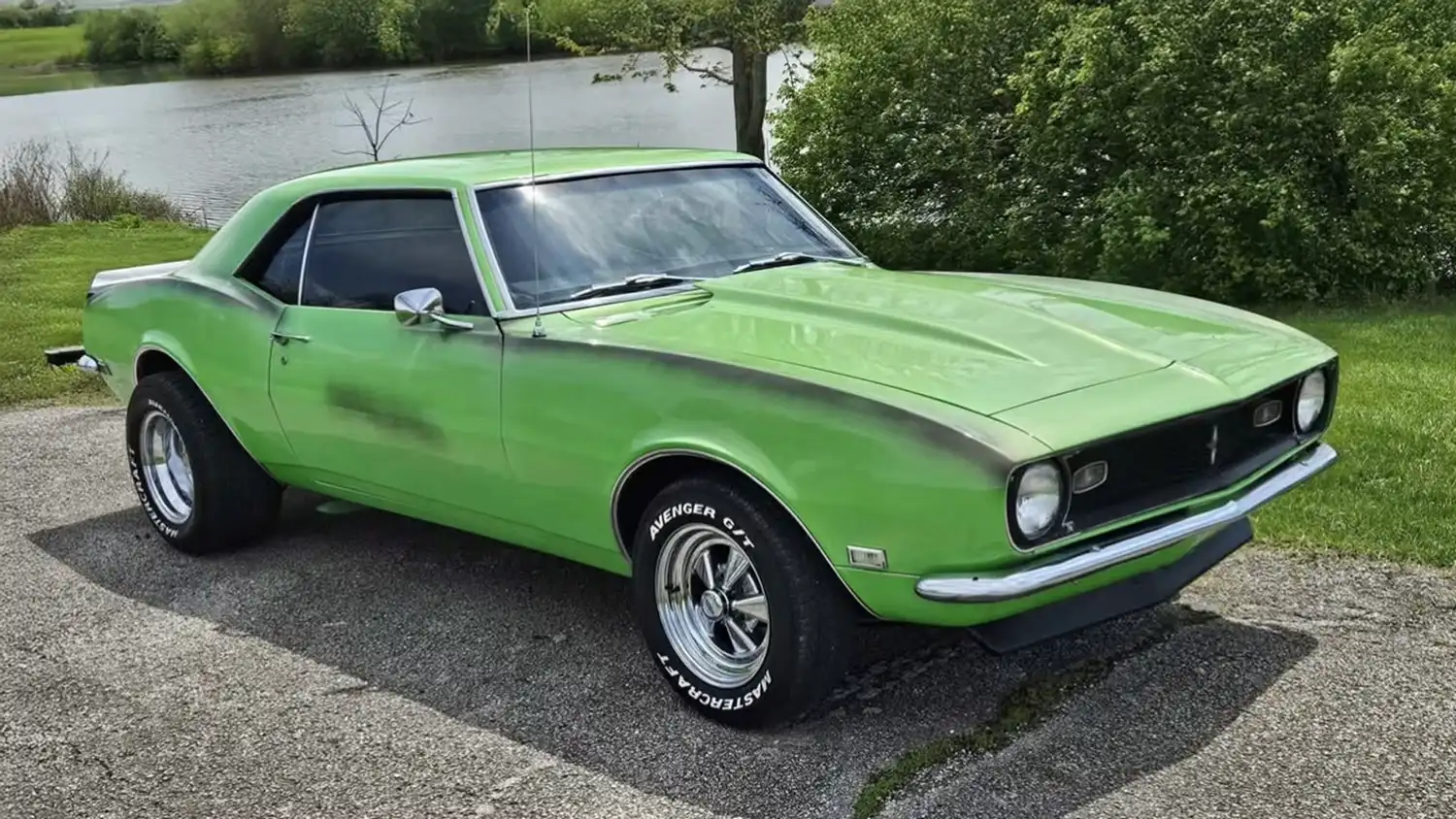 Custom Classic: 1968 Chevrolet Camaro – A Green and Black Beauty