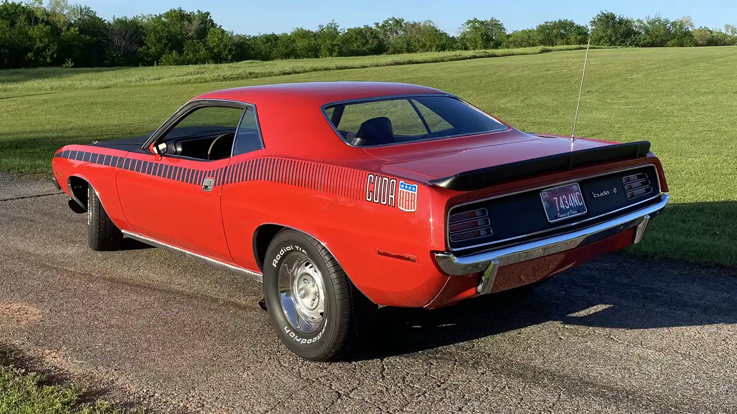 One-Year Icon: 1970 Plymouth AAR Cuda in Striking Rallye Red