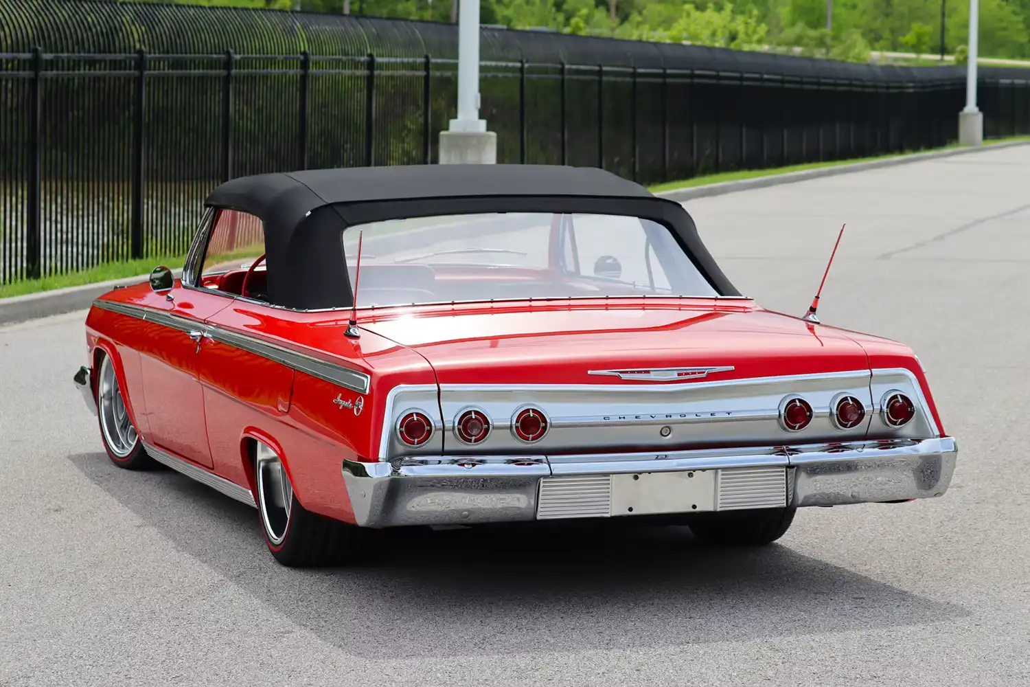 1962 Chevrolet Impala Convertible: Restored Red Hot Cruiser