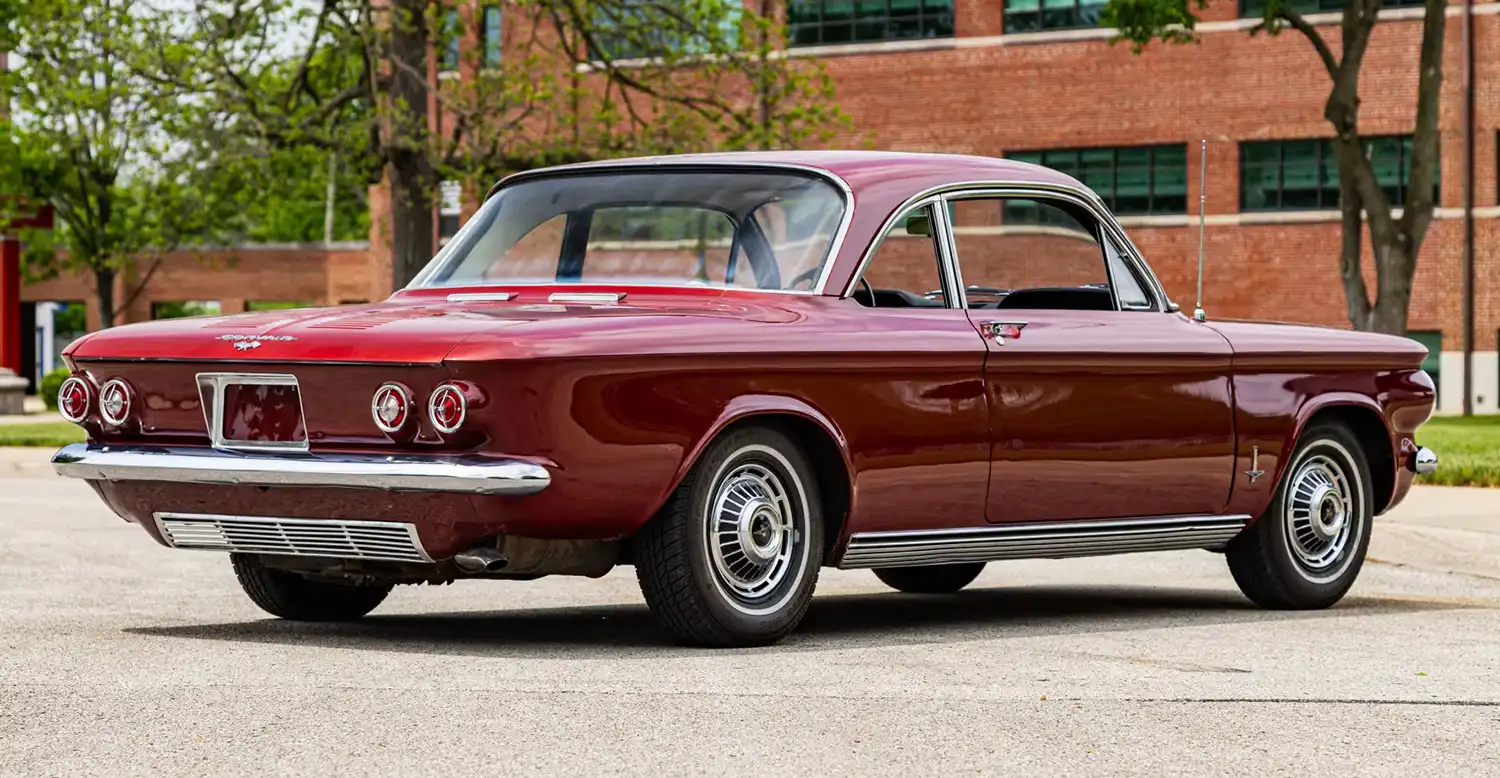 A Touch of Red: The 1963 Chevrolet Corvair Monza Coupe