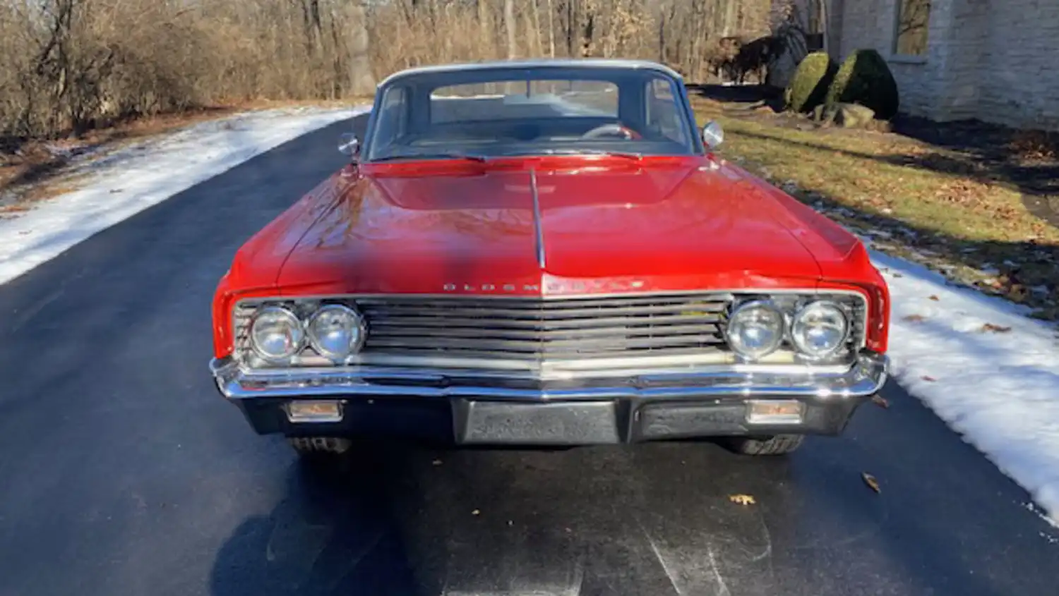1963 Oldsmobile Dynamic 88: A Red Hot Classic Ready for the Road
