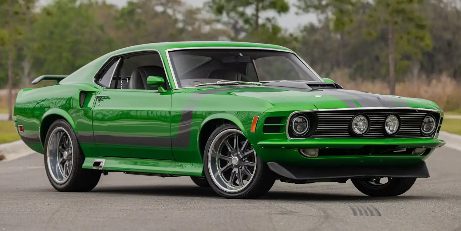 Modern Muscle: The Custom 1970 Ford Mustang Mach 1 Fastback
