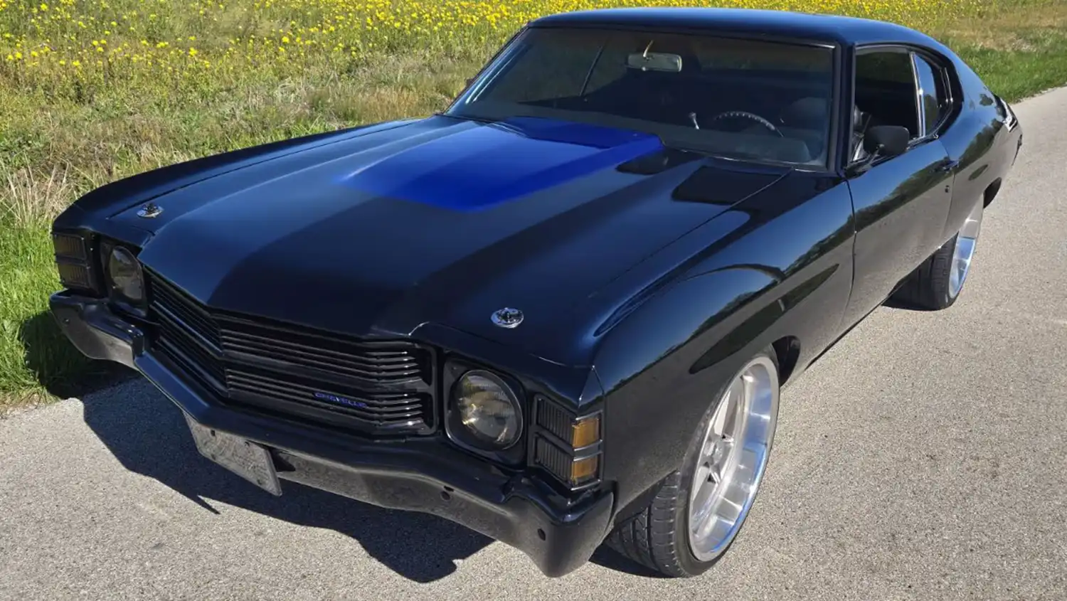 1971 Chevrolet Chevelle: Blacked-Out Big Block Muscle