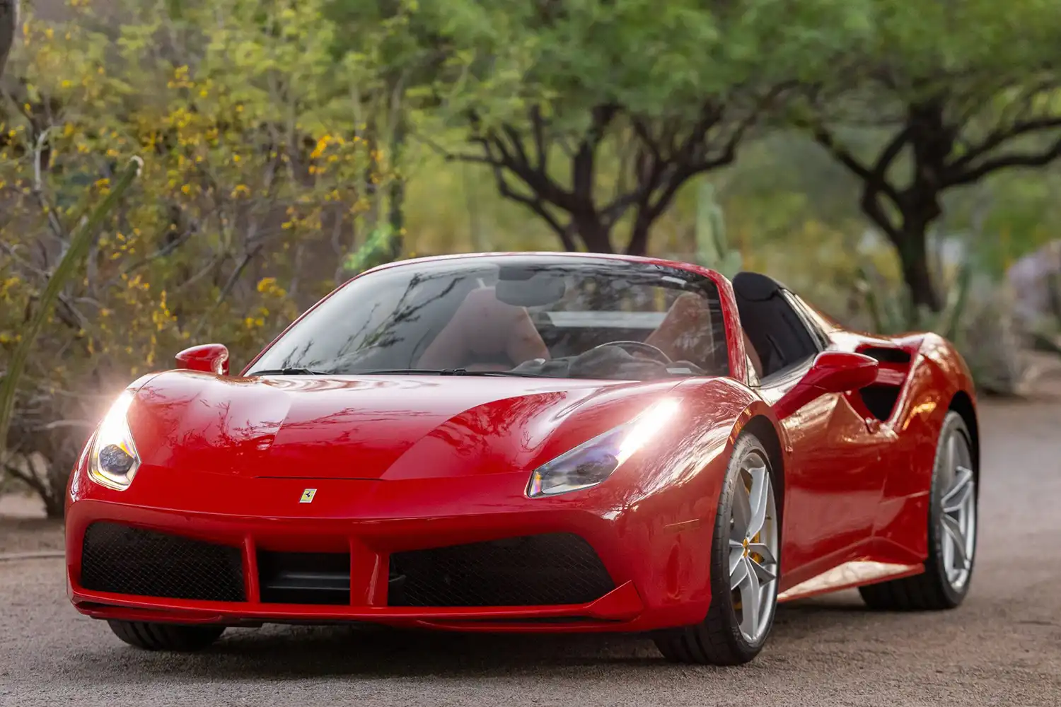 Rosso Rocket: 2018 Ferrari 488 Spider with Low Mileage