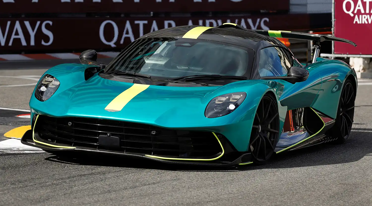 Aston Martin Valhalla: Global Dynamic Debut at Monaco Grand Prix Circuit