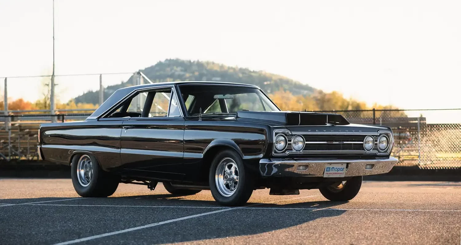Blacktop Beast: 1967 Plymouth Satellite with Potent 500ci V8