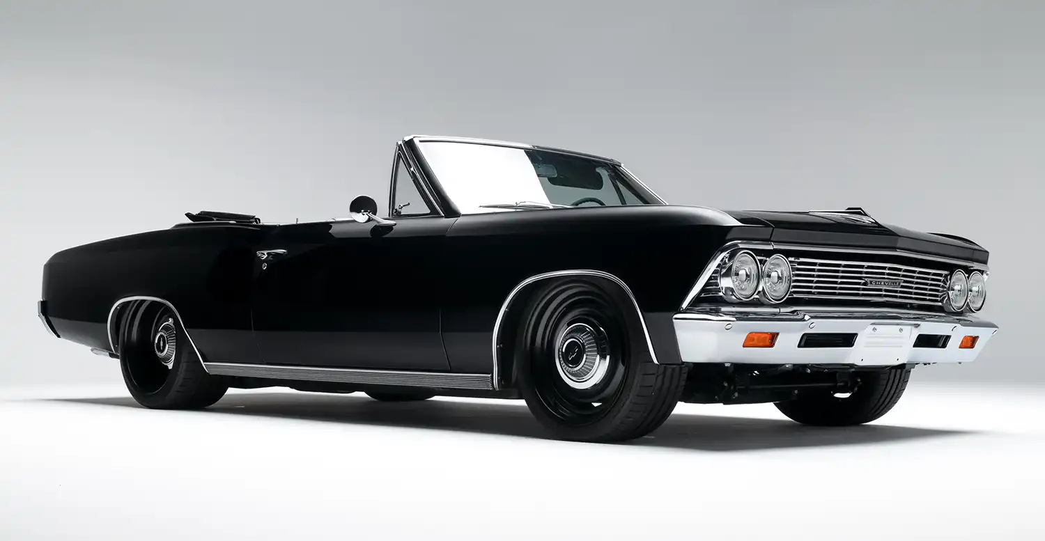 Chevelle Malibu Transformed: A 1966 Convertible with Modern Muscle