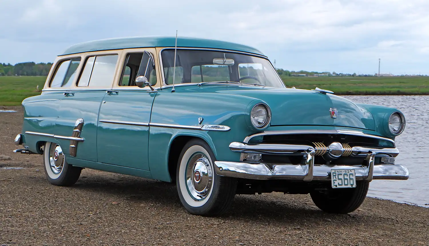 1953 Ford Customline Country Sedan: Restored Eight-Passenger Wagon