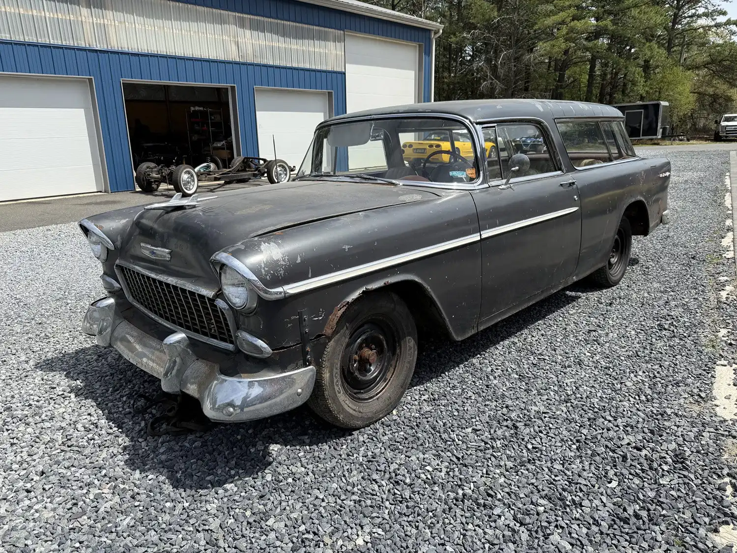1955 Chevrolet Bel Air Nomad Project: Awaiting Restoration