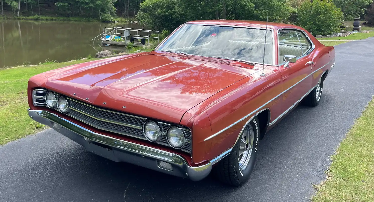 Roaring Beauty: The 1969 Ford Galaxie 500 Sportsroof 429 4-Speed