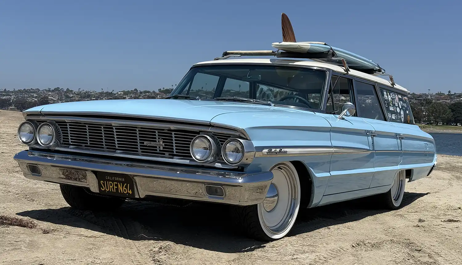Journey with Power: The Stunning 1964 Ford Galaxie Country Sedan 390