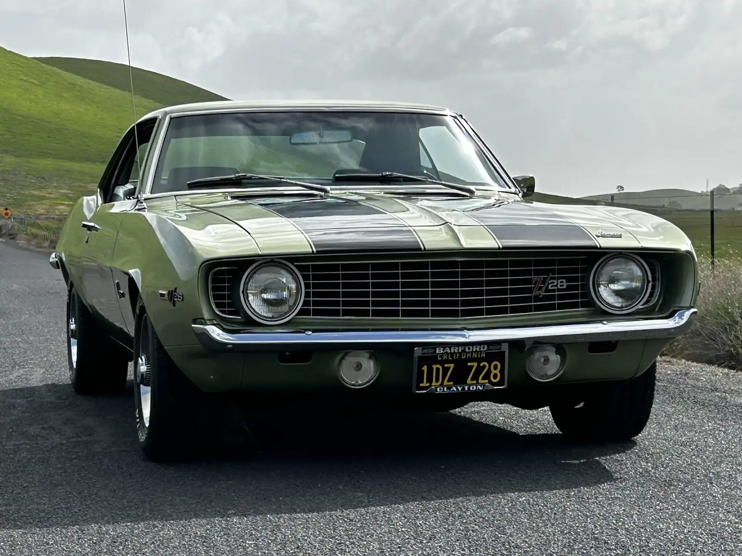 The Iconic Presence of a 1969 Chevrolet Camaro Z/28