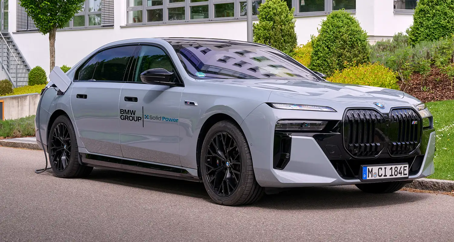 BMW Group Propels All-Solid-State Battery Technology Forward with Solid Power Partnership