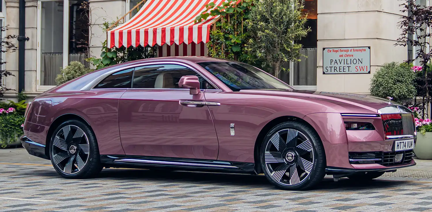 A Symphony of Color: Rolls-Royce Bespoke Spectre Inspired by Velvet Orchid