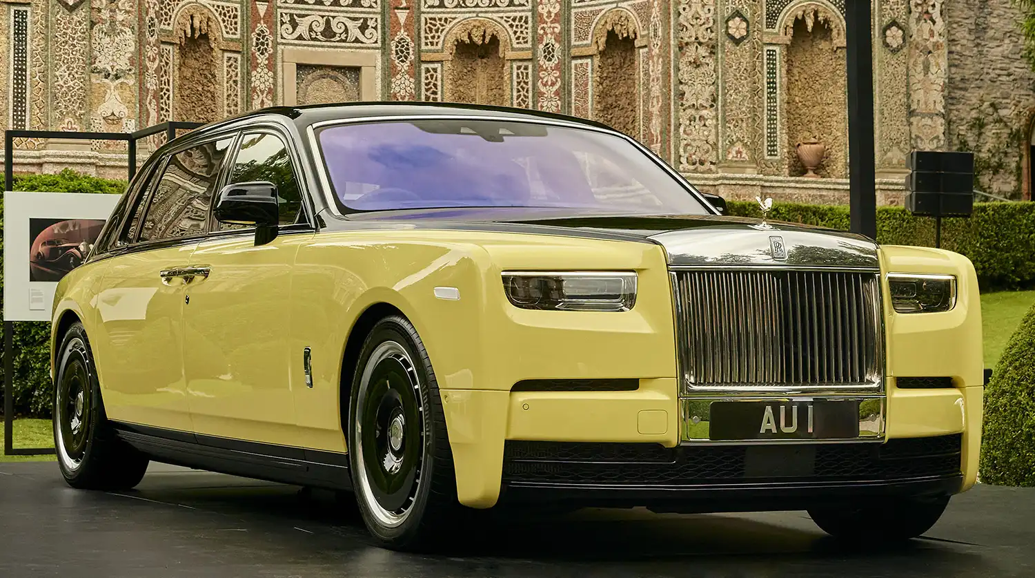 Rolls-Royce Phantom Goldfinger Debuts at Villa d’Este in Style
