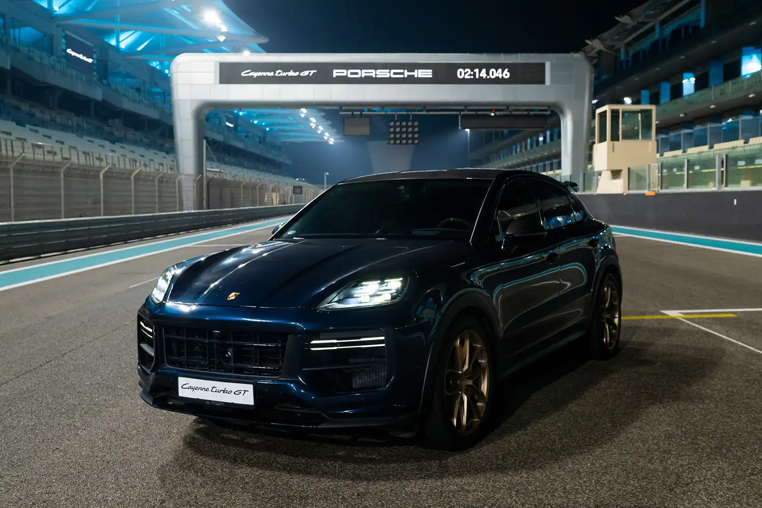 Record Breaker: The Porsche Cayenne Turbo GT Dominates Yas Marina