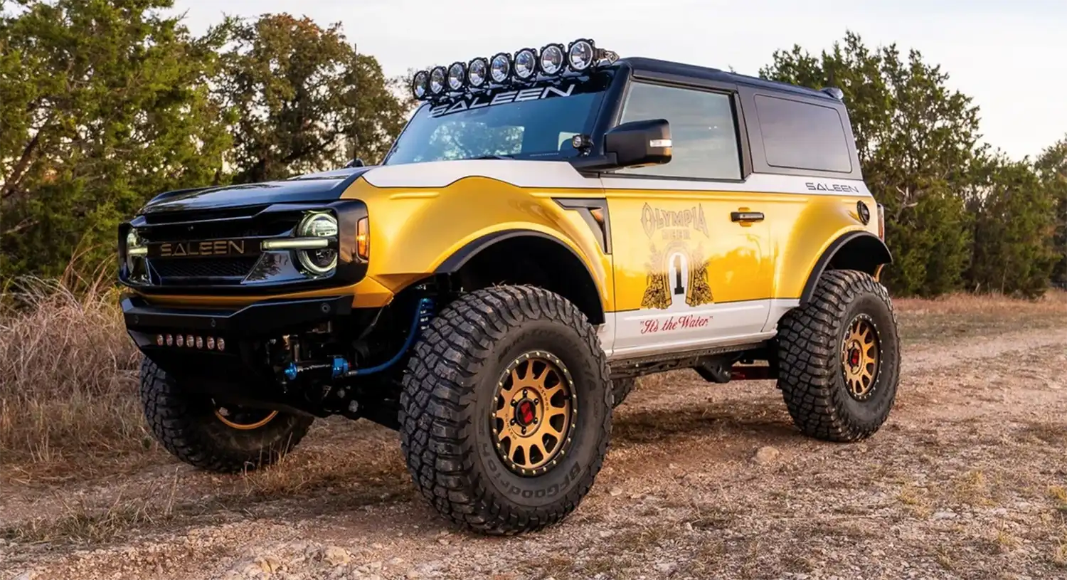 The Untamed Icon: Saleen Bronco Big Oly Edition Charges On