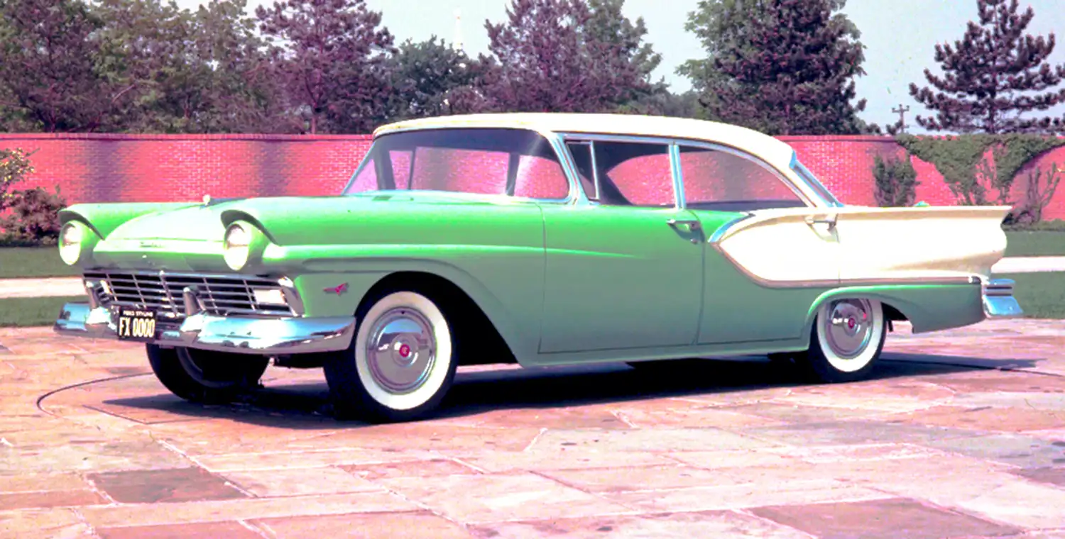1957 Ford Fairlane Four-Door Sedan: Defining Mid-Century Style