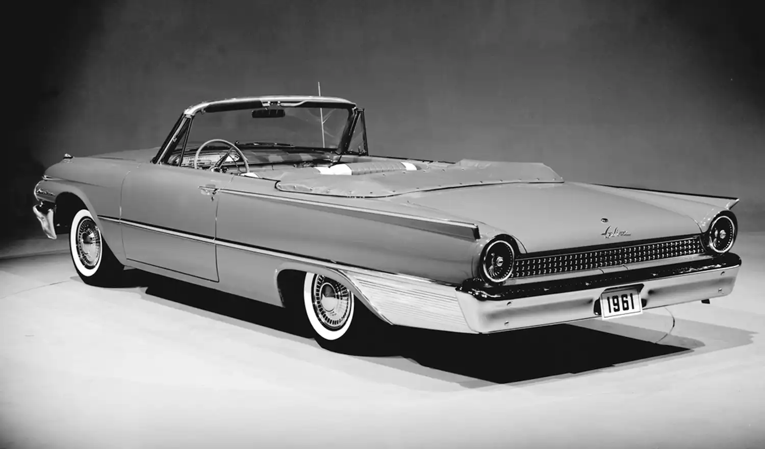 The Modern Flair of the 1961 Ford Sunliner Convertible