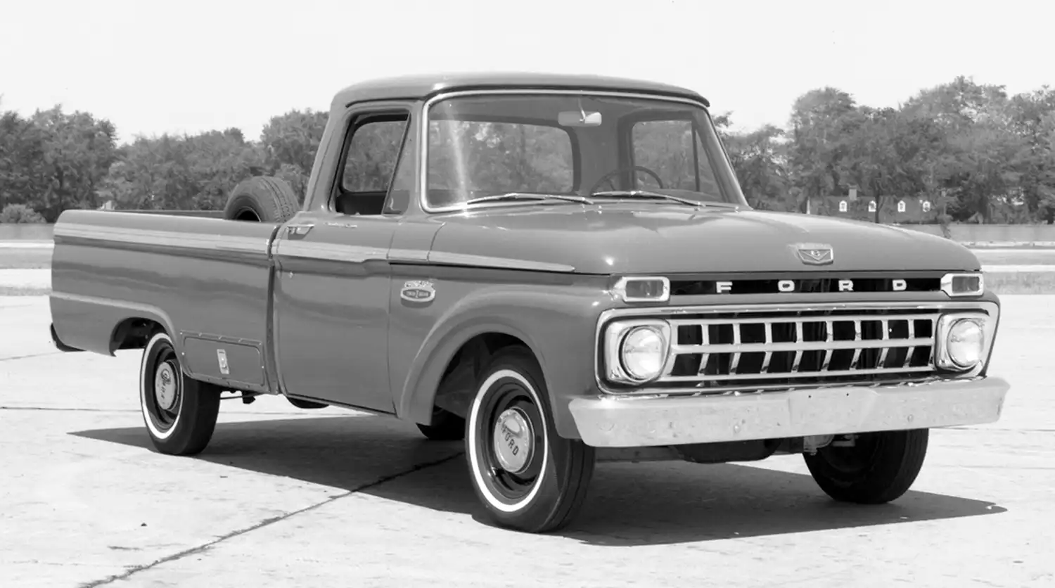 Timeless Utility: The Enduring Charm of the 1965 Ford F-100 Pickup Truck
