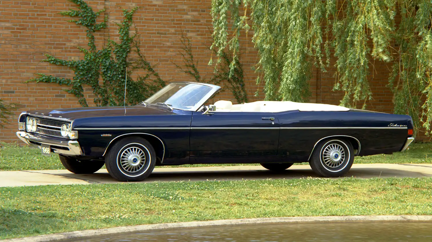 Open-Air Icon: The Stylish 1968 Ford Fairlane 500 Convertible