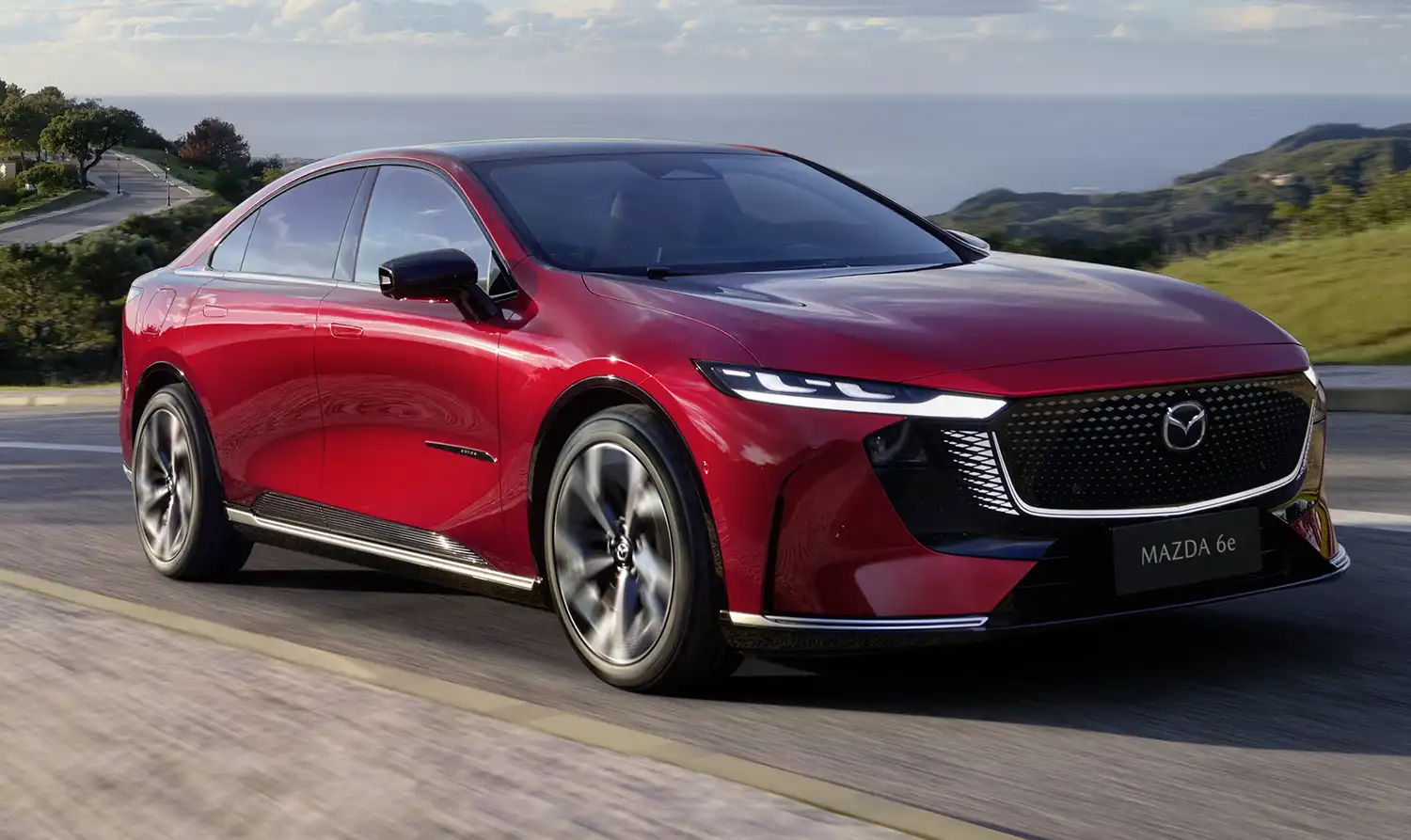 Experience Electric Harmony: The All-New Mazda6e Redefines Driving in Europe