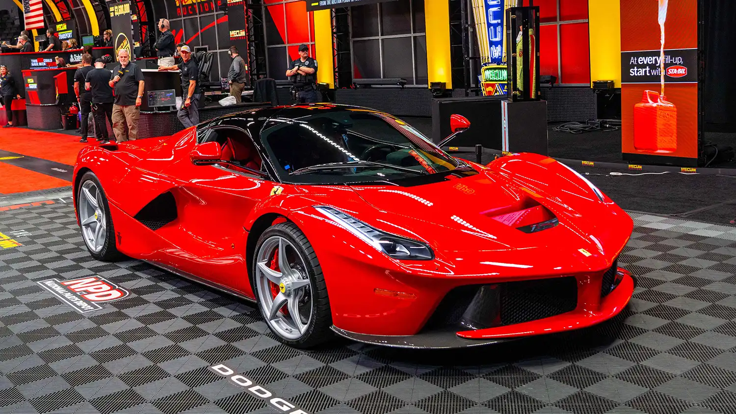 Mecum Indy 2025 Sales Highlight: Ferrari LaFerrari Tops .85M